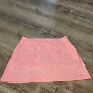 Nike Light Pink Sports Skirt With Shorts